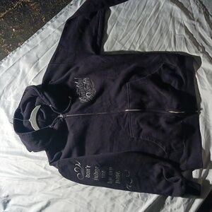 Beautiful Disaster zip up hoodie